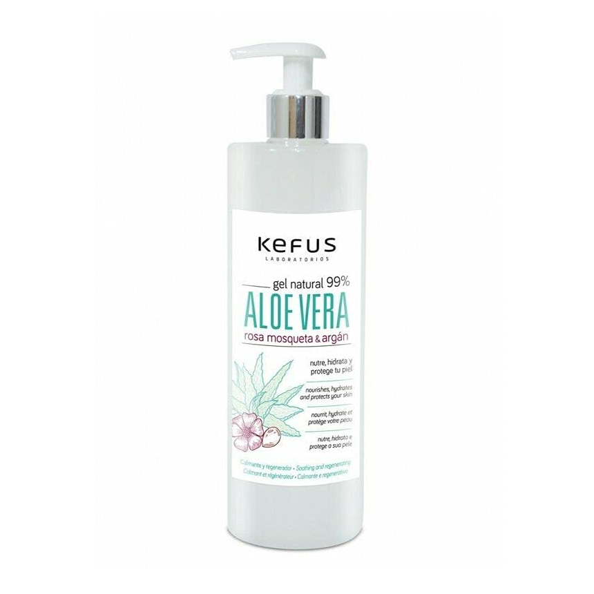 Gel de Aloe Vera, Rosa Mosqueta y Argán, 500 ml