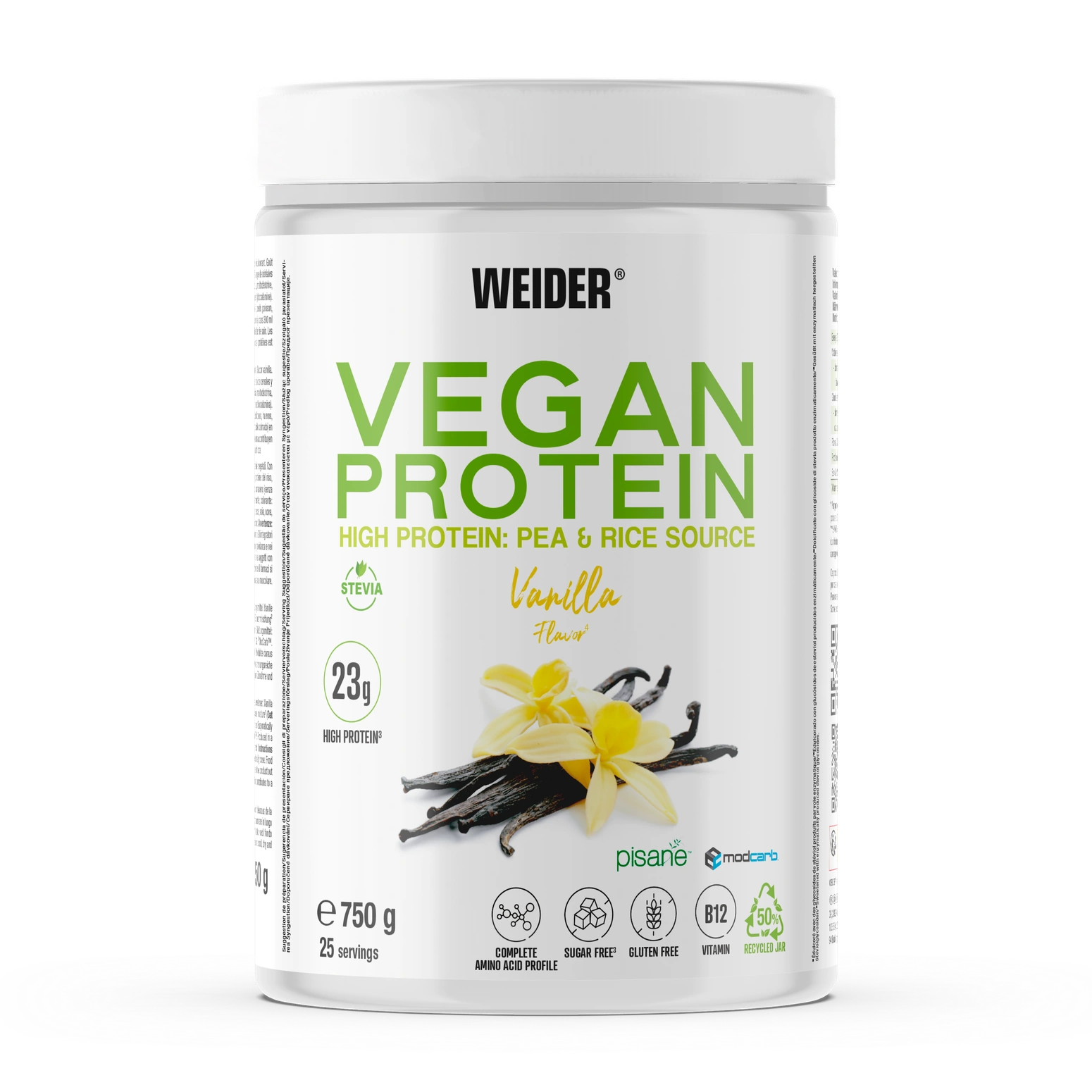 Vegan Protein · Vainilla, 750 g